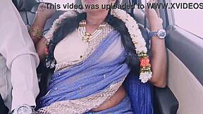 Beautiful Indian Aunty Dirty Car Sex Telugu Talks