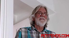 tiny teen rides massive black cock with sloppy blowjob in hd