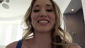 Hey babe, watch my sweet girlfriend take that monster cock deep in her ass doggy style! 🔥🍑