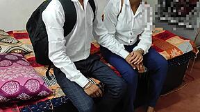 Girlfriend's hotel secret explodes into desi pussy pounding pool party