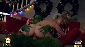 Ever wonder how the Grinch gets naughty in this XXX Screwbox parody pounding?