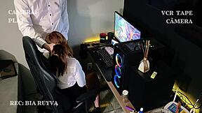 I sucked my boss's stinky cock behind his cuckold wife's back for a raise