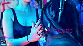 Crush Those Heels While Choking on Cock and Clamping Nipples Hard!