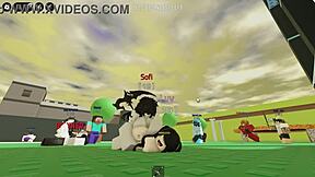 hey roblox fans, this time i'm topping that rough slut hard