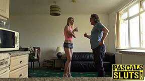 Jentina's Long Legs Quiver! Wet Pussy Wrecked By Monster Cock Hard