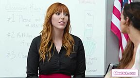 stepdaughter stepmom hint at teacher's wet licks