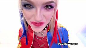 Gracie's fishnets tease before sliding down my throbbing cock pov