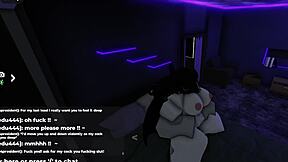 cute ass soulfucked hard by sexy roblox succubus