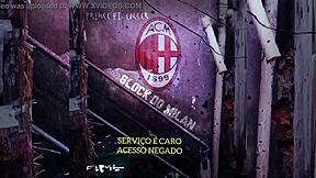 glock do milan slut eagerly sucks his throbbing cock close-up