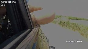 two hot latinas bounce asses wild in my new car fun blast