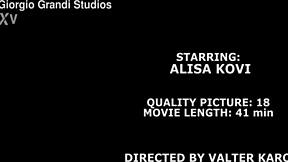 Alisa Kovi's Balls-Deep Anal Casting Gapes Asshole Swallows Cum GL317M