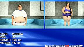 jitka and monika wrestle hard before fat tits pounding