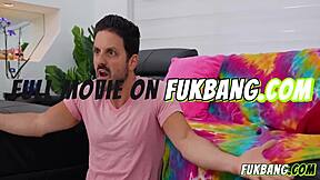 sarah arabic slut and chubby roommate titty fuck huge cocks in dorm game 😈🍆