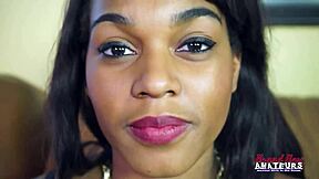 skylar bends over sofa clit buzzed hard by fast vibrating toy