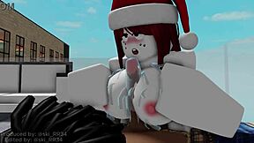 Redhead whore spreads wide for massive black cock stretching her holes