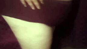 Chubby brunette milf moans through sensual pussy fingering into doggystyle pounding