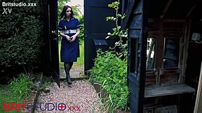 british nurse shows condom use then guides your cock wank in sexy tutorial