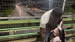 Fodi Safada Bareback On Busy Avenue Risking Public Exposure