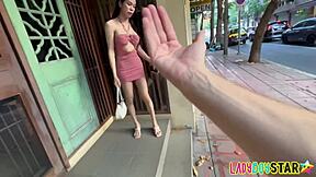 Holy Shit 20 Yo Thai Ladyboy Yeewha Packs Big Dick Ass!