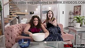 Latina Victoria Voxxx Fingers Petite Teen After Milf Chanel Camryn's Ass Sits Face