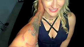 what if your boss ordered hot blonde moderngomorrah to deepthroat james hardon's bbc at the gym?