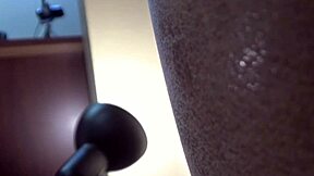 Peaches chokes on cock during her wild ebony casting pov interview skinny slut gags deep