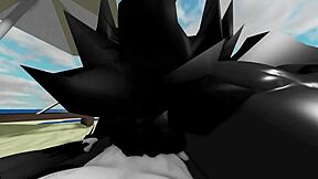 Thrilling Hardcore Beach Sex with SCP-1471 Mal0 Feels So Intense in Roblox