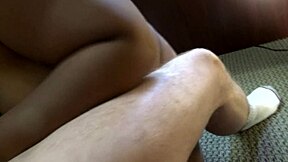 Peaches chokes on cock during her wild ebony casting pov interview skinny slut gags deep