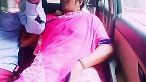 Beautiful Indian Housewife Cheats with Boyfriend Car Fuck Dirty Talk