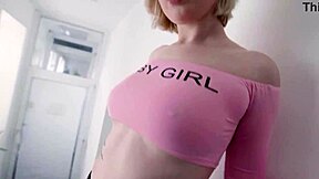 hey my first wet anal with greta foss balls deep gapes pee cum swallow