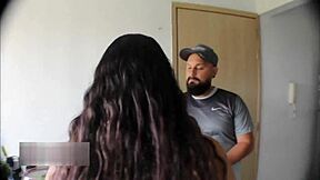 What if I fucked this stranger after saving her from thieves now she bends over moaning in Spanish?