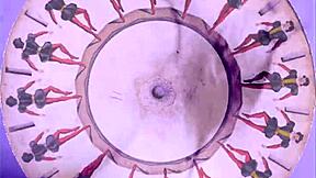 vintage erotic art mixes antique cartoons with retro vibes 😍🎨✨