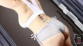 ohh rome majors fat cock im sara jay slurping it deep interracial blow frenzy