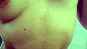 Desperate Latina Milf Jerks Stepsis Cock Till He Cums On Her Huge Tits