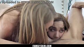 petite teen tempts stepdad's monster cock for taboo family satisfaction - familycum