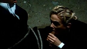 Kelly Trump kneels for slow teasing blowjob ending in thick cumshot straight down her throat