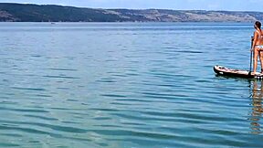 AMATEURS MATURES FUCK HARD OUTDOORS ON KAYAK!