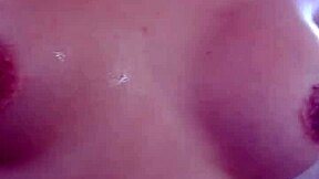 Desperate Latina Milf Jerks Stepsis Cock Till He Cums On Her Huge Tits