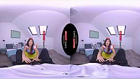 snow wild's heels ride dildo as her horny latina milf cunt craves more