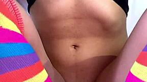 Petite Latina's Big Tits Bounce in Missionary After School