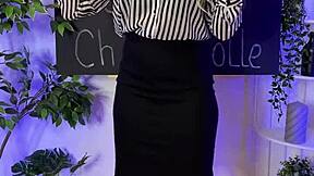 Sexy Mature Teacher's Sheer Nylon Pantyhose Club Tease!