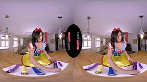 snow wild's heels ride dildo as her horny latina milf cunt craves more