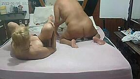 Latina Lesbians Worship Big Asses in Real Interracial Friend Play