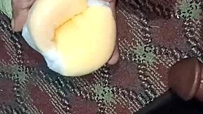 Indian Boy Pounds Tight Pussy Hardcore with Huge Toys and Small Tits Bounce