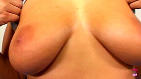 Beautiful Brunette Fucked Doggy and Missionary Hard