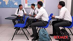 sexmex milf teacher kari cachonda battles bully cocks 😏🍆