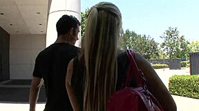 How Does Milf Mommy Briana Blair Fit Huge Cock in Shaved Tiny Pussy?