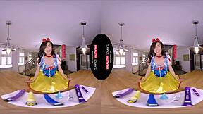 snow wild's heels ride dildo as her horny latina milf cunt craves more