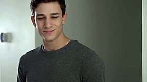 that slutty flight attendant stepsis and her teen bestie tag team the hung stepbro in wild threesome