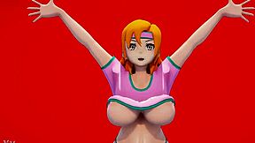 jic nora's big tits and ass bounce during intense workout sex